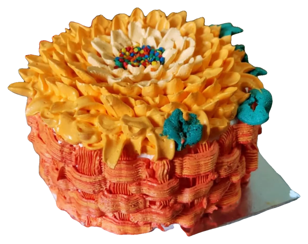 A reviewed food photograph assigned to decorated cakes from visible appearance.