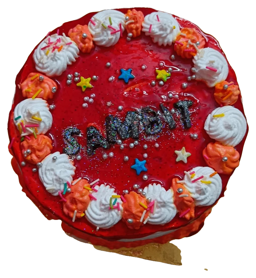 A reviewed food photograph assigned to decorated cakes from visible appearance.