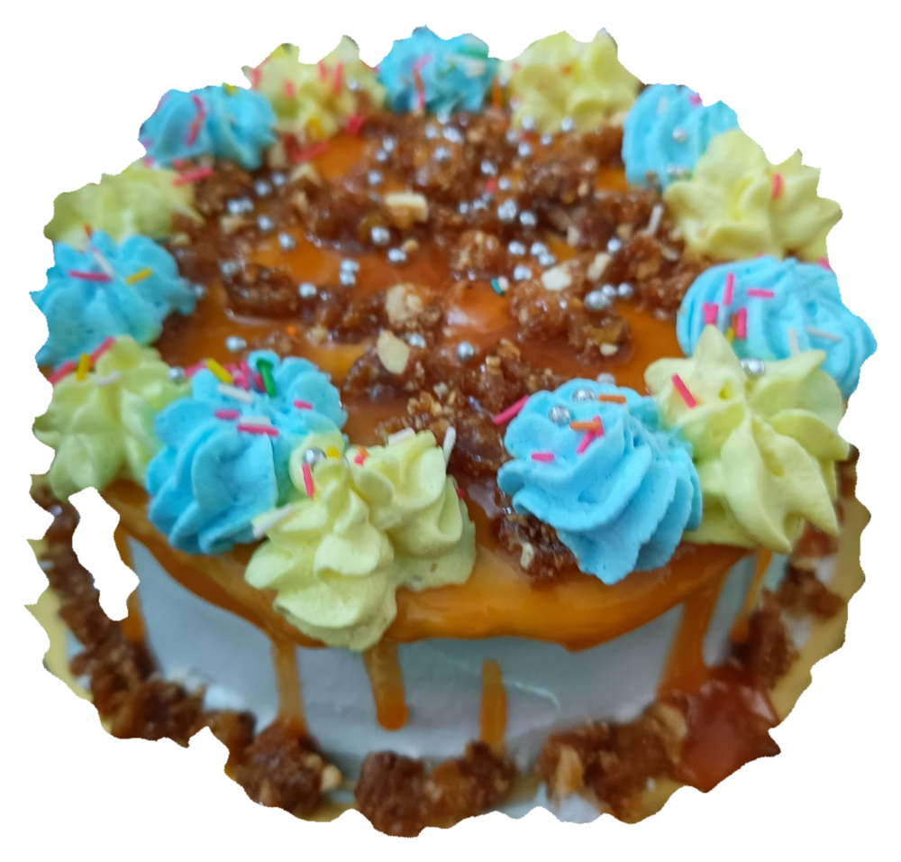 A reviewed food photograph assigned to decorated cakes from visible appearance.