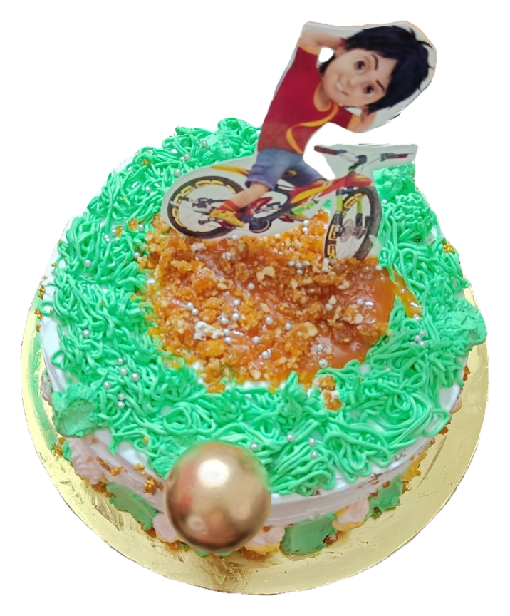 A reviewed food photograph assigned to decorated cakes from visible appearance.