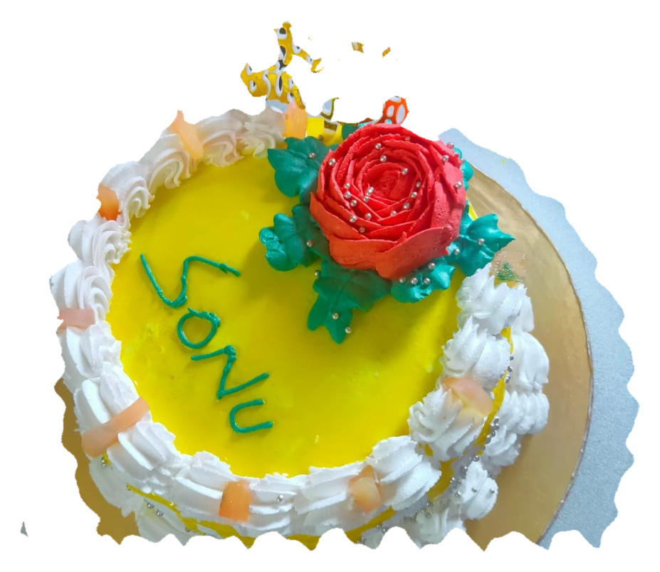 A reviewed food photograph assigned to birthday cakes from visible appearance.