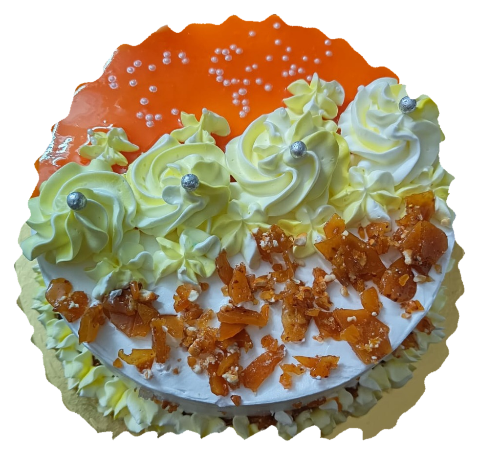 A reviewed food photograph assigned to decorated cakes from visible appearance.