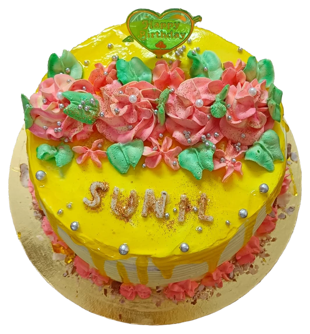 A reviewed food photograph assigned to decorated cakes from visible appearance.