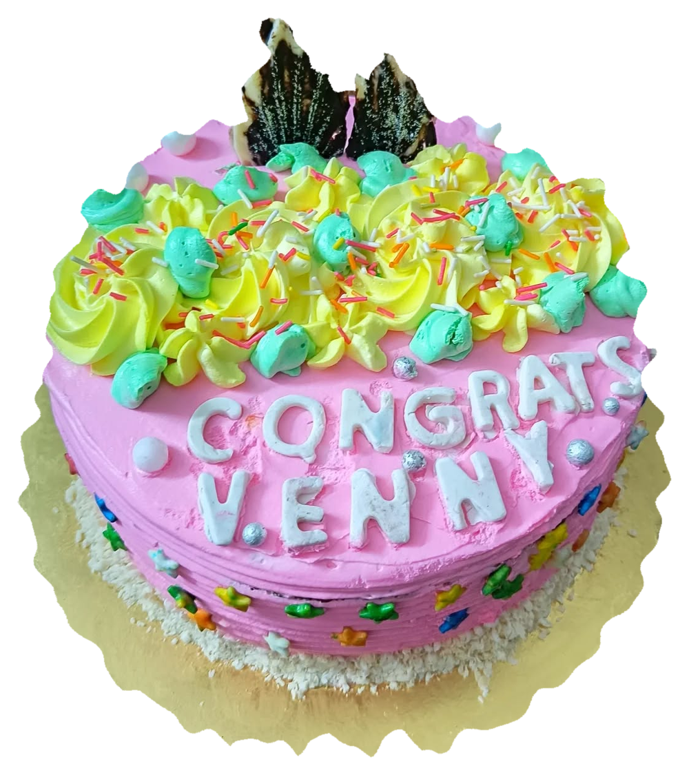 A reviewed food photograph assigned to decorated cakes from visible appearance.
