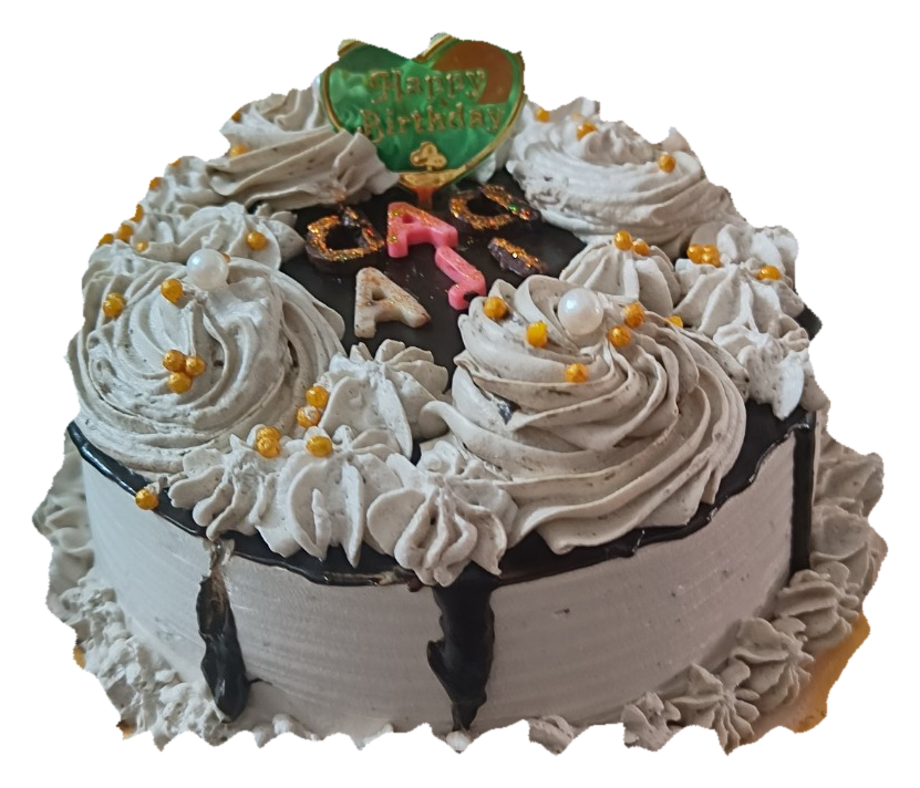 A reviewed food photograph assigned to decorated cakes from visible appearance.