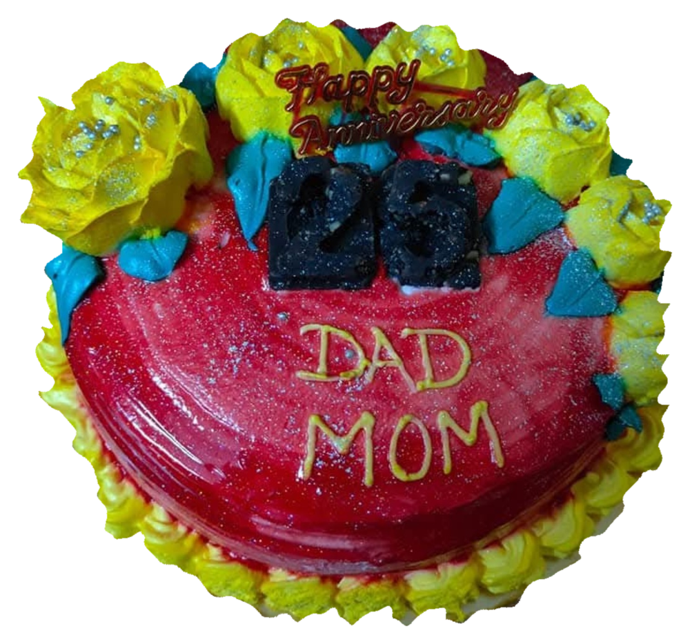 A reviewed food photograph assigned to decorated cakes from visible appearance.