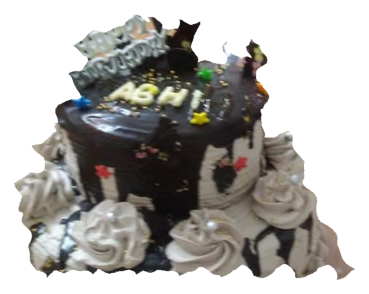 A reviewed food photograph assigned to decorated cakes from visible appearance.