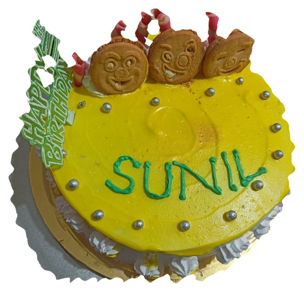 A reviewed food photograph assigned to birthday cakes from visible appearance.